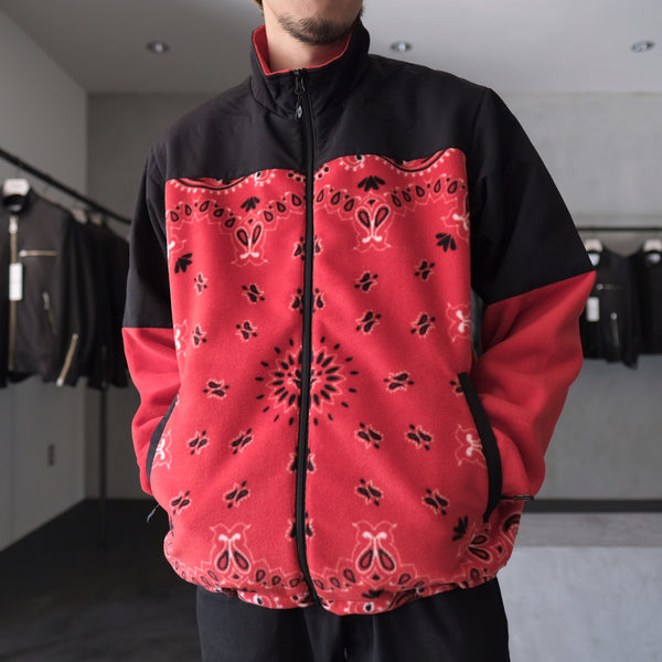 CHALLENGER - BANDANA FILED JACKET - RED