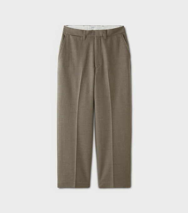 PHIGVEL - W/CA WORKADAY TROUSERS -MIX KHAKI