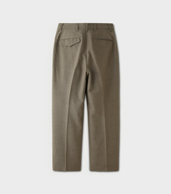 PHIGVEL - W/CA WORKADAY TROUSERS -MIX KHAKI