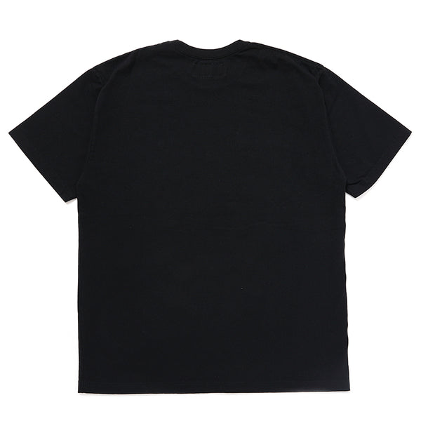 CHALLENGER -  SAILOR LOGO POCKET TEE - BLACK