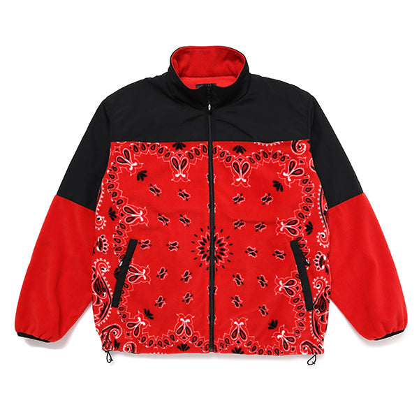 CHALLENGER - BANDANA FILED JACKET - RED