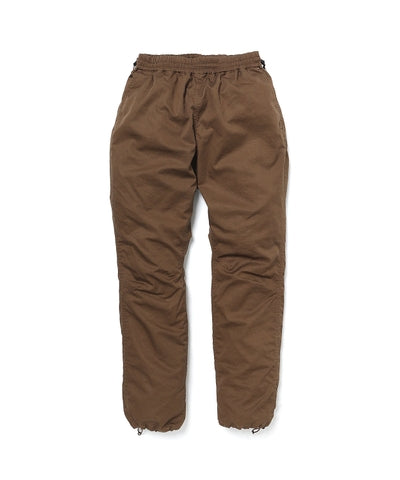 nonnative -HIKER EASY PANTS COTTON SATIN- LT.BROWN