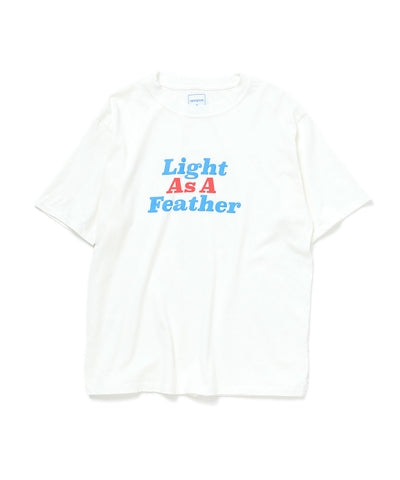 nonnative -DWELLER S/S TEE "LIGHT AS A FEATHER"-WHITE