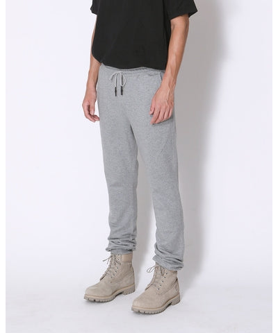 nonnative - DWELLER EASY PANTS COTTON SWEAT - GRAY