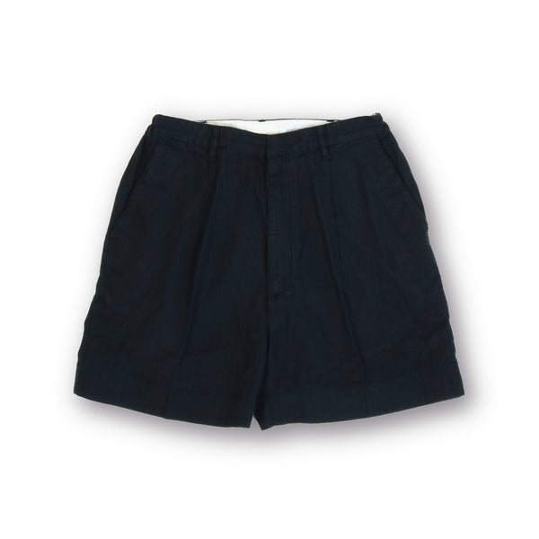 MASSTARD - CREPE DAILY SHORTS - BLACK