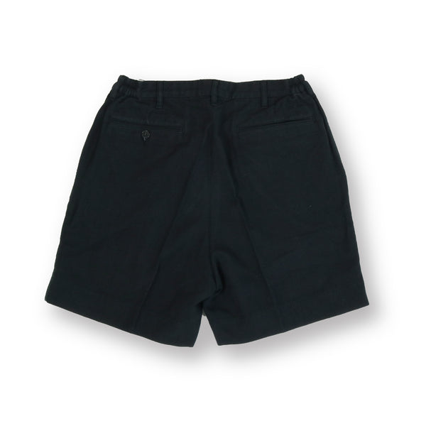 MASSTARD - CREPE DAILY SHORTS - BLACK