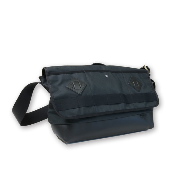 MASSTARD - MESSENGER BAG FROG- NAVY×BLACK