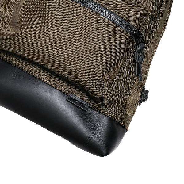 MASSTARD -BACKPACK GULLY- OLIVE×BLACK