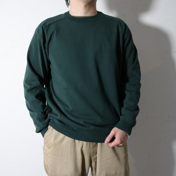 nonnative - DWELLER L/S SWEATER C/P YARN - GREEN