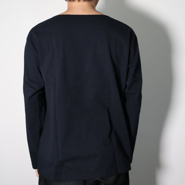 MASSTARD - L/S BOAT Tee - D.NAVY