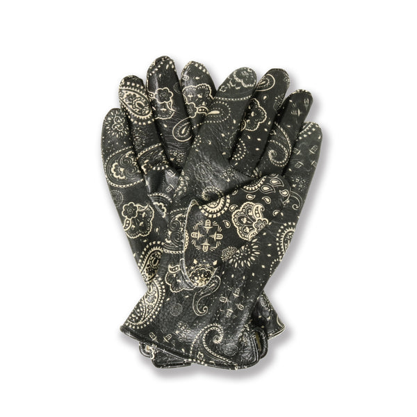 Lamp gloves -Utility glove Standard- Paisley BLACK