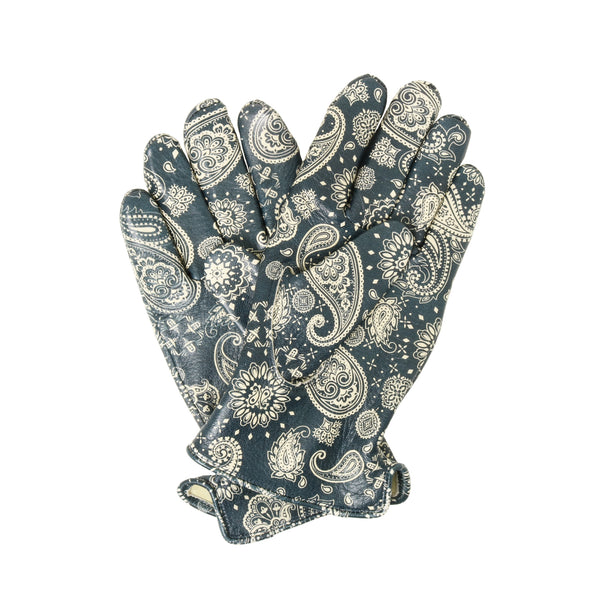 Lamp gloves -Utility glove Standard- Paisley NAVY