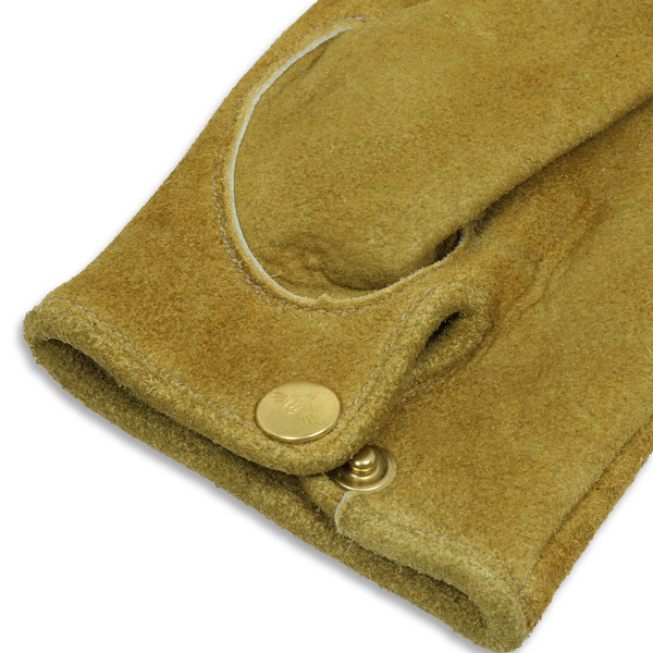 Lamp gloves -premium line- Utility glove MID- Camel suede