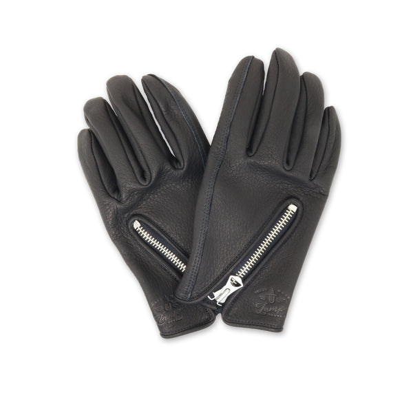 Lamp gloves -Utility glove Zipper F/F- Black/Silver