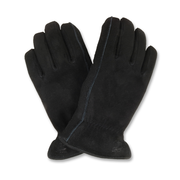 Lamp gloves -premium line- winter glove- Black suede