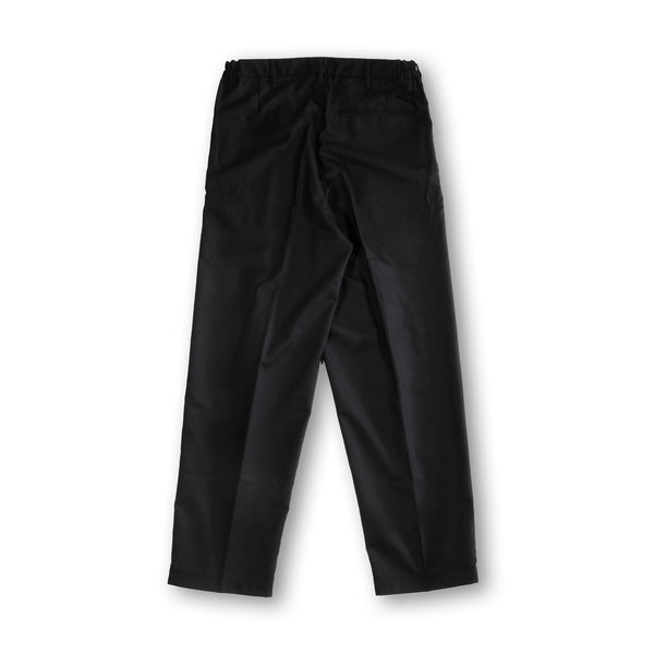 MASSTARD - DAILY WIDE TROUSERS - BLACK