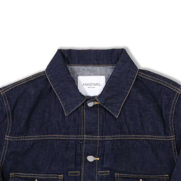 MASSTARD - DENIM JACKET 【DENNY】- ONE WASH