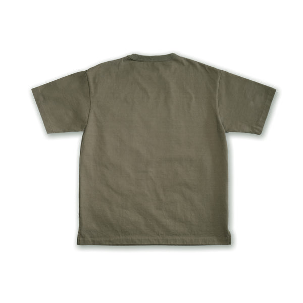 MASSTARD - POCKET Tee - OLIVE DRAB