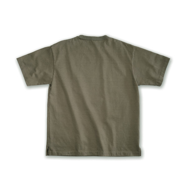 MASSTARD - POCKET Tee - OLIVE DRAB