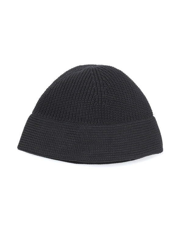 nonnative -WORKER HAT C/A YARN- BLACK