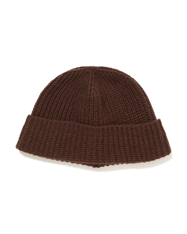 nonnative -DWELLER BEANIE W/N YARN-BROWN