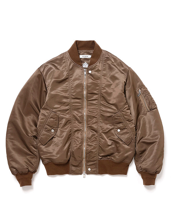 nonnative -TROOPER BLOUSON- NYLON TWILL WITH GORE-TEX WINDSTOPPER- BROWN