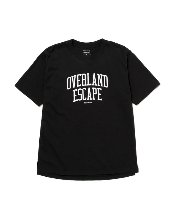 nonnative -DWELLER S/S TEE "OVERLAND ESCAPE" 3 - BLACK