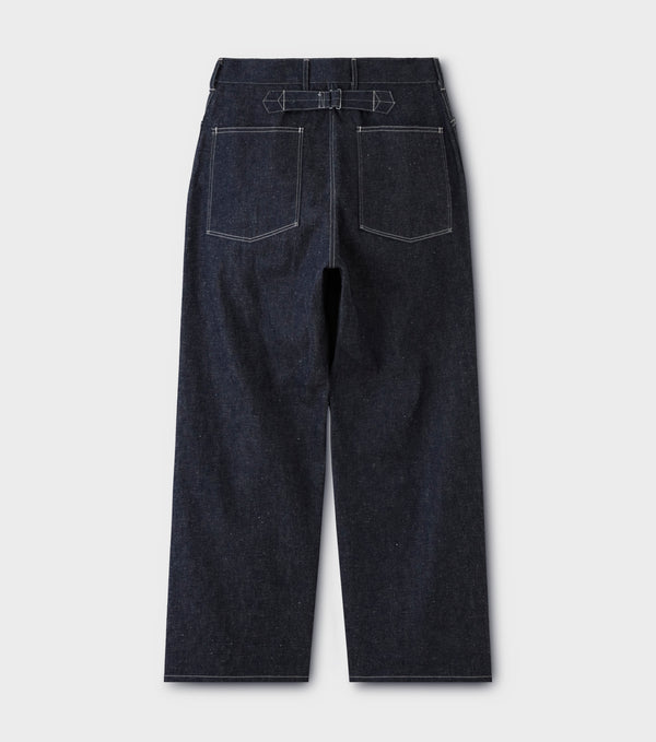 PHIGVEL - MIL DENIM FATIGUE TROUSERS - INDIGO