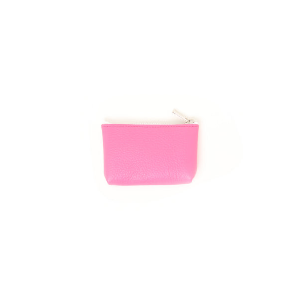 MASSTARD -MINIMAL LEATHER POUCH (Petit)- PINK