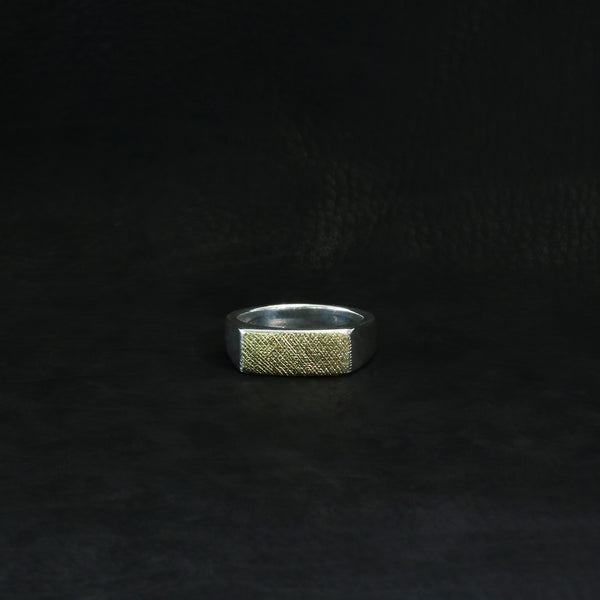 Rowan -signet ring【18K Nunome】