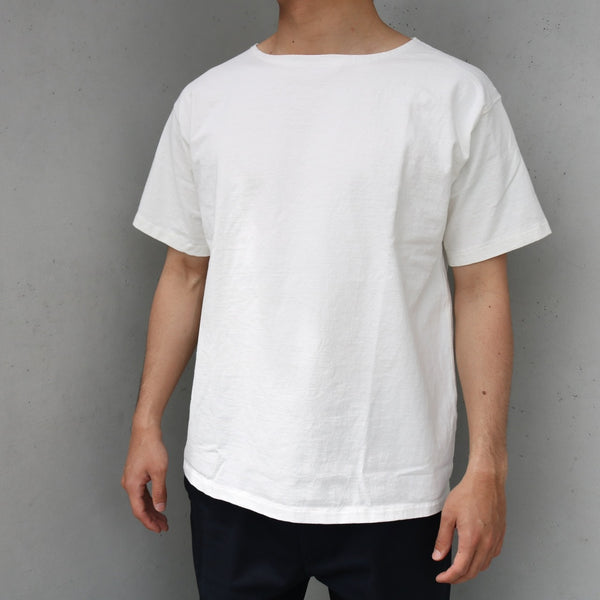 MASSTARD - S/S BOAT Tee - OFF WHITE