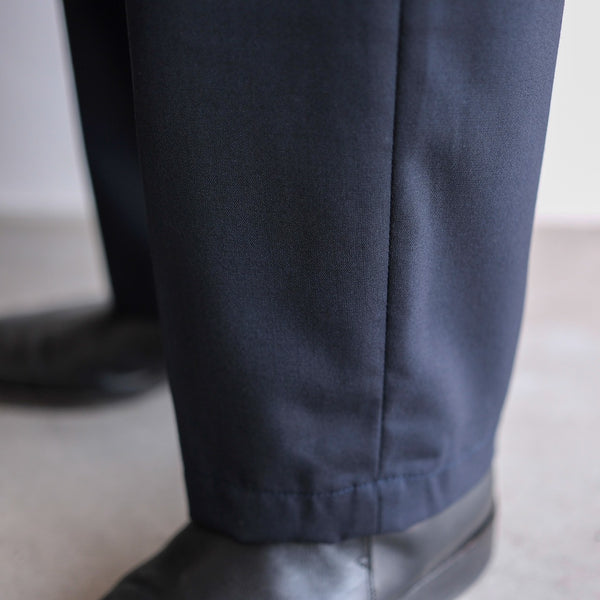 MASSTARD - DAILY WIDE TROUSERS - NAVY