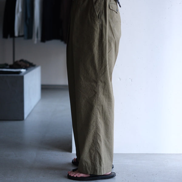 PHIGVEL - C/L WORKADAY TROUSERS - OLIVE