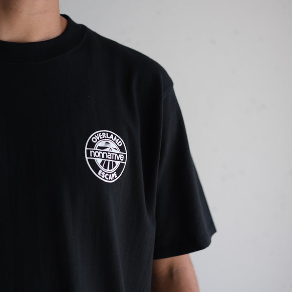 nonnative -DWELLER S/S TEE "OVERLAND ESCAPE" 1 - BLACK