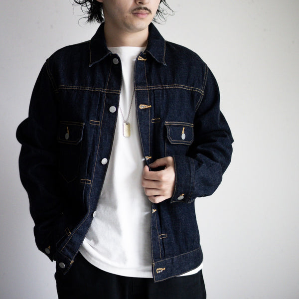 MASSTARD - DENIM JACKET 【DENNY】- ONE WASH