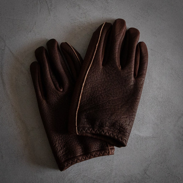 Lamp gloves -Utility glove Shorty- BROWN