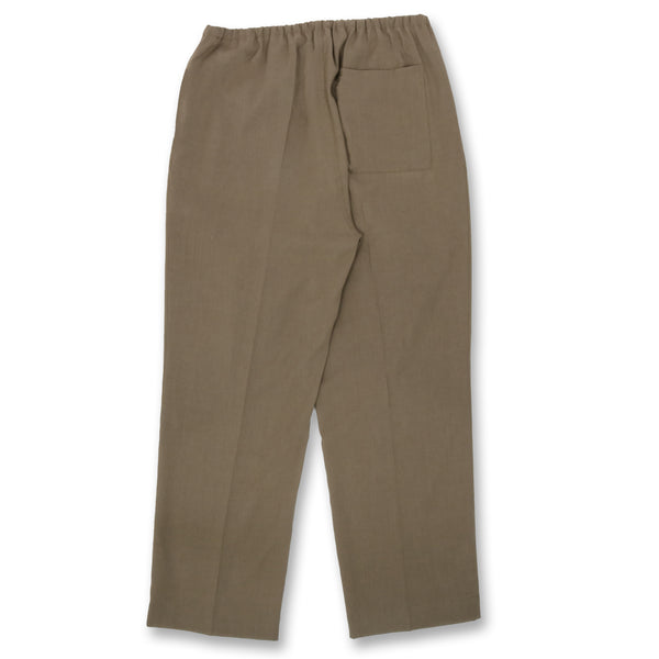 MASSTARD - WOVEN EASY TROUSERS - KHAKI