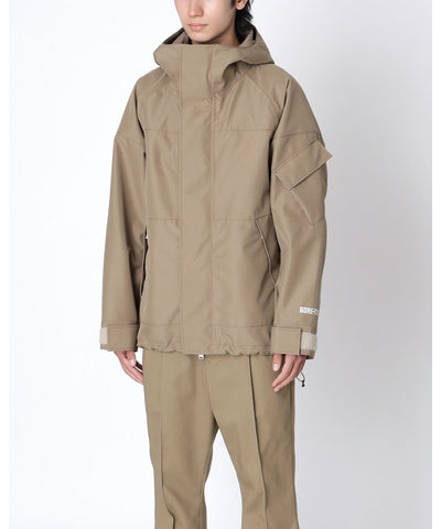 nonnative -HIKER JACKET POLY CANVAS GORE-TEX 2L - GREEN