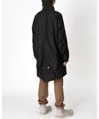 nonnative -TROOPER COAT COTTON SATINWITH GORE-TEX WINDSTOPPER- BLACK