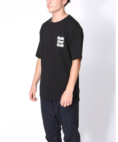 nonnative -DWELLER S/S TEE "WALK THAT WALK"- WHITE