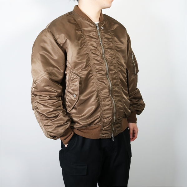 nonnative -TROOPER BLOUSON- NYLON TWILL WITH GORE-TEX WINDSTOPPER- BROWN