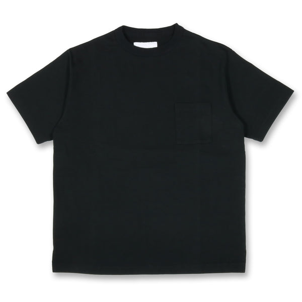 MASSTARD -S/S POCKET TEE- BLACK