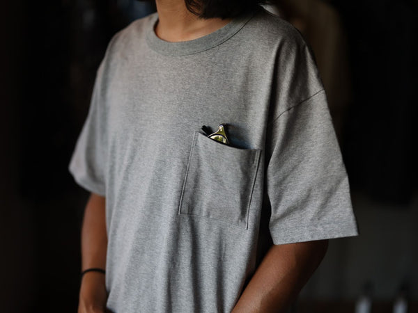 MASSTARD - POCKET Tee - GRAY