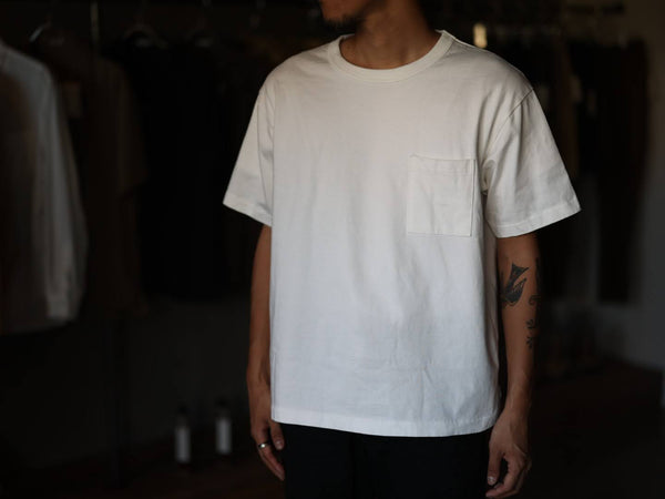 MASSTARD - POCKET Tee - WHITE