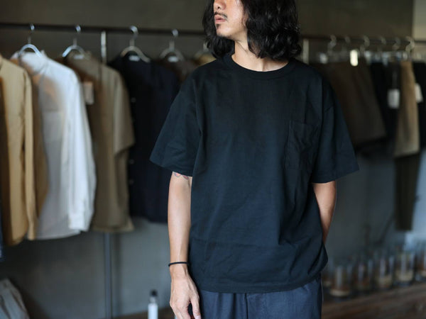 MASSTARD - POCKET Tee - BLACK