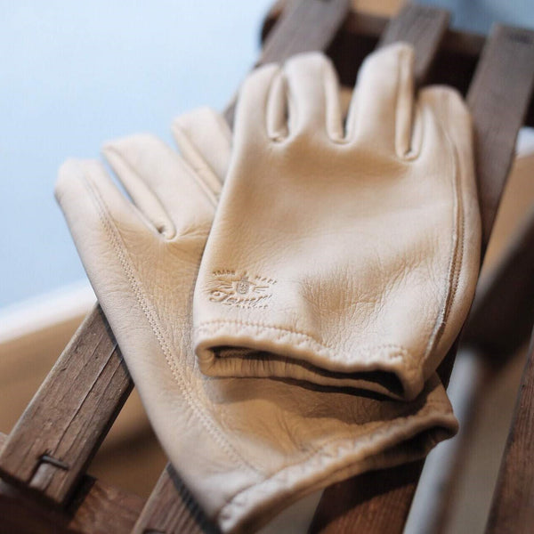 Lamp gloves -Utility glove Shorty- GREIGE