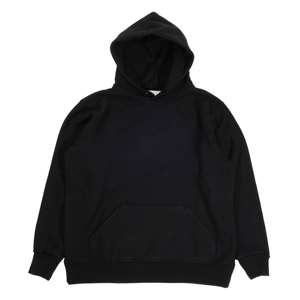 MASSTARD - SWEAT PARKA - BLACK