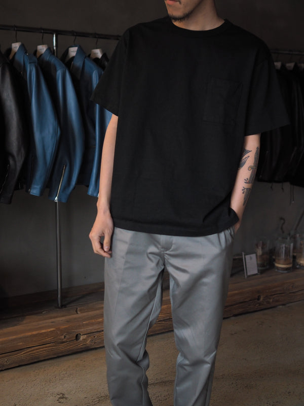 MASSTARD - POCKET Tee - BLACK