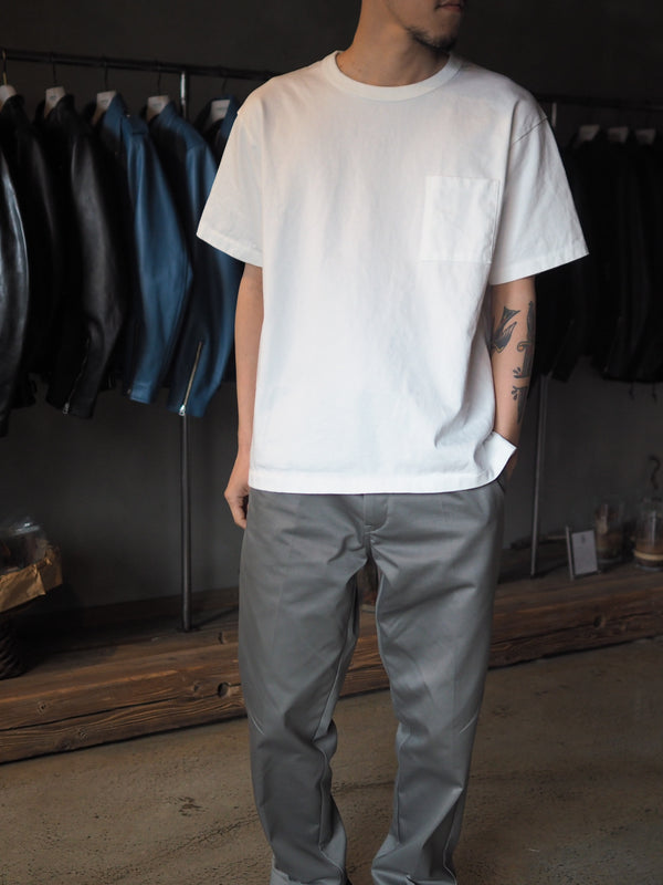 MASSTARD - POCKET Tee - WHITE