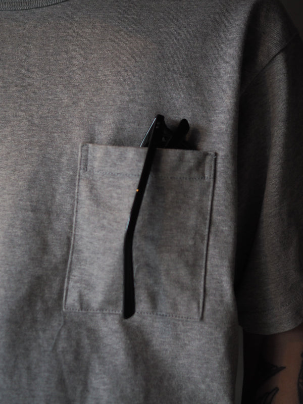 MASSTARD - POCKET Tee - GRAY